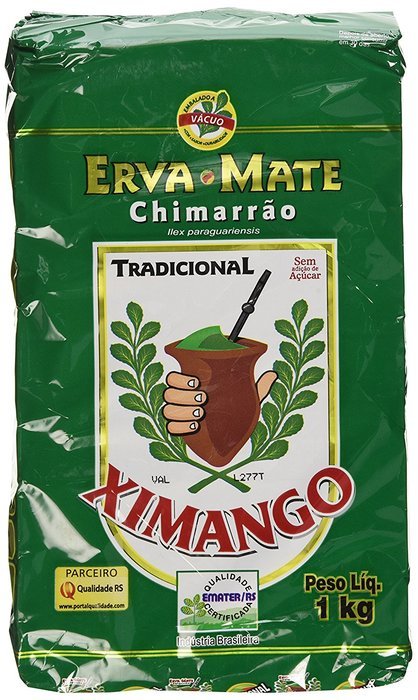 Ximango Yerba Mate - 35.27 Oz - Erva-Mate para Chimarr&atilde;o Ximango - 1kg N6
