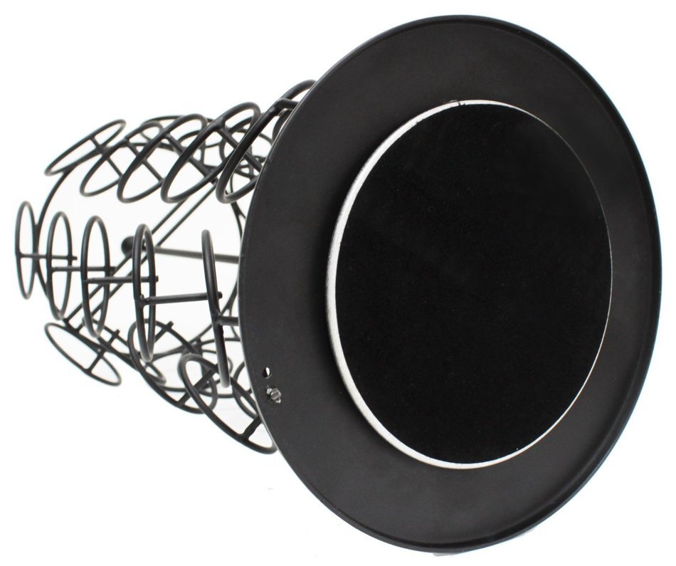 Danny's World 35 Pod K-Cup Holder, K-Cup Carousel, Coffee Pod Organizer (Chrome)