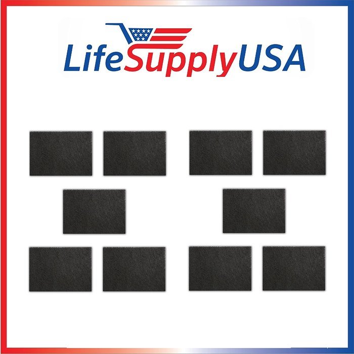 10-pack Carbon Replacement HRF-AP1 Universal Carbon Pre-Filter for Honeywell Model HPA090,HPA100,HPA104,HPA105...