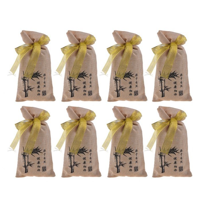 Kmise All Natural Bamboo Charcoal Deodorizer Bag Air Purifiers For Home Allergies Smokers Portable Odor Eliminator... N10