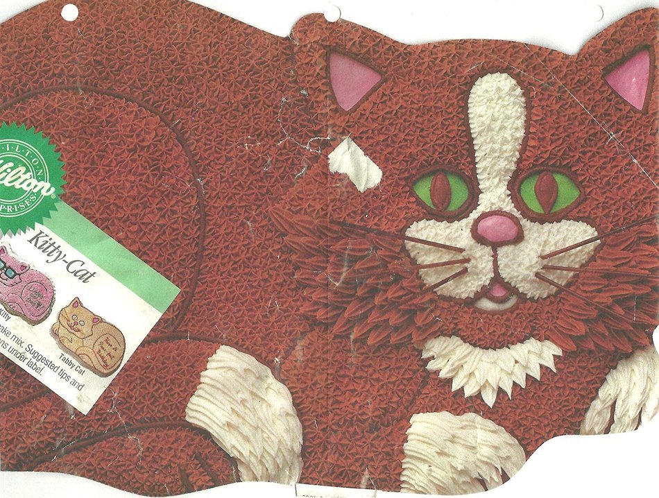 Wilton Kitty Cat Kitten Cake Pan (2105-1009, 1987) Retired
