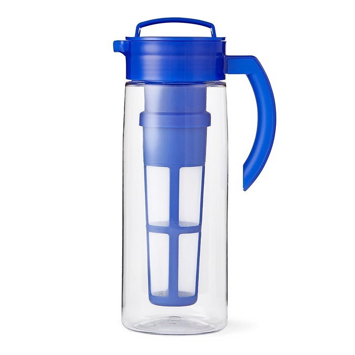 Large Pure Blue Infusion Tea Pitcher by Teavana