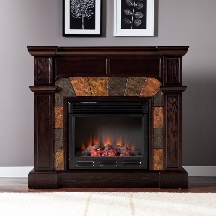 Cartwright Convertible Electric Fireplace - Classic Espresso N14