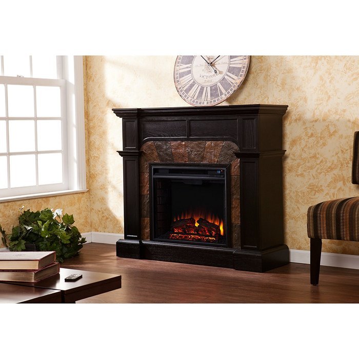 Cartwright Convertible Electric Fireplace - Classic Espresso N17