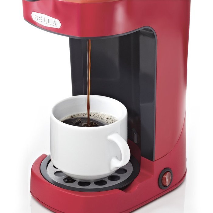 BELLA One Scoop Single Serve Personal Coffee and Tea Maker, color ...