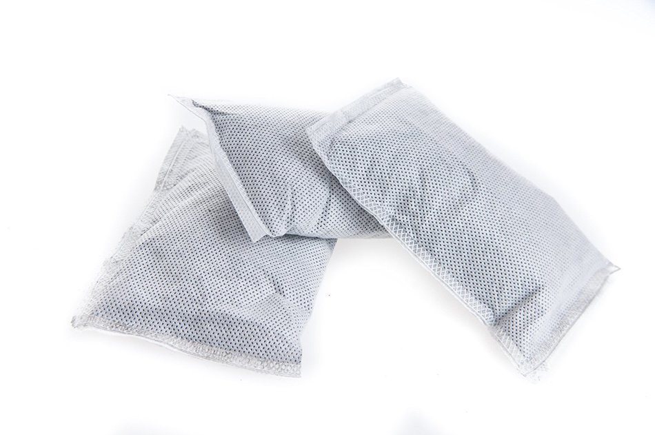 Home Zone - 8 Pack of Bamboo Charcoal Natural Air Purifying Bags (50g Units) (8, 50 Grams) N3