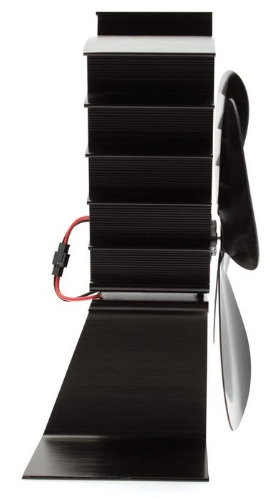 Valiant FIR362 Ventum 2 Heat Powered Stove Fan, Satin Black N6