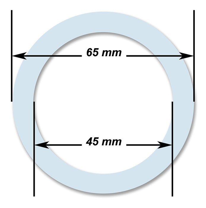Cuisinox GAS-3FSIL Silicone Gasket for 3 Cup Firenza & 4 Cup Barista, , White