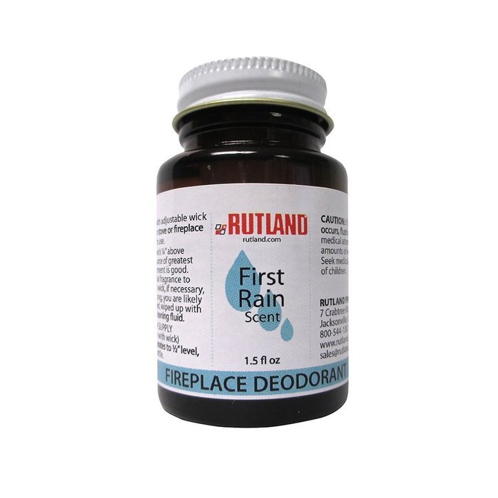 Rutland 85N Fireplace and Stove Stale Odor Deodorant, Fresh Rain