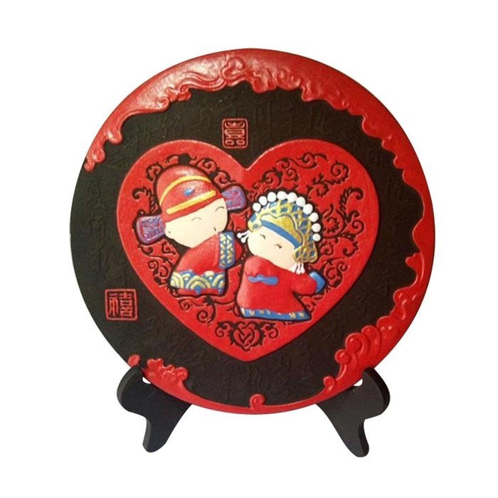 Traditional 218mm Activated Carbon Carving Artware Ornaments Customizable N3