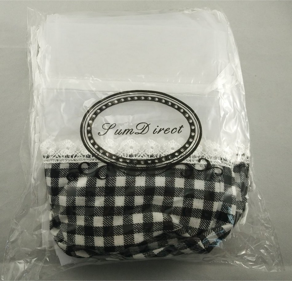 SumDirect 20Pcs 3"x5.9" Organza Cotton Lace Ribbon Drawstring Bamboo Charcoal Yarn Bag/ Air Purification Bag/Lattice... N4