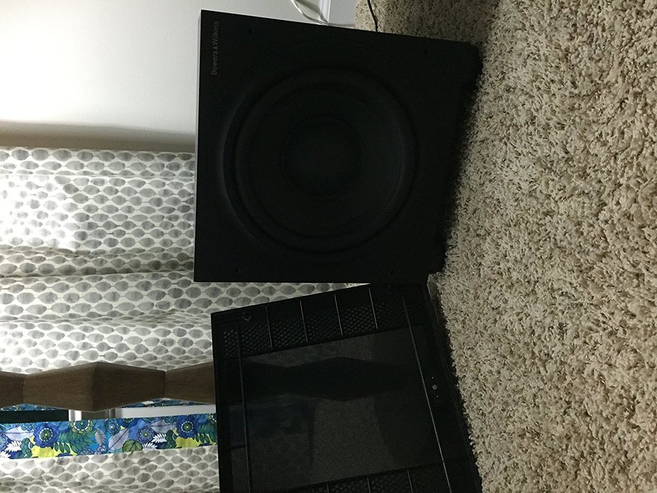 Bowers and Wilkins ASW610 Subwoofer Speaker - Matte Black