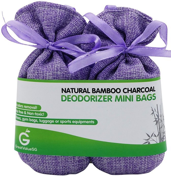 BUY MORE SAVE MORE Great Value SG Bamboo Charcoal Deodorizer Mini Bags, Best Air Purifiers for Smokers & Allergies... N25