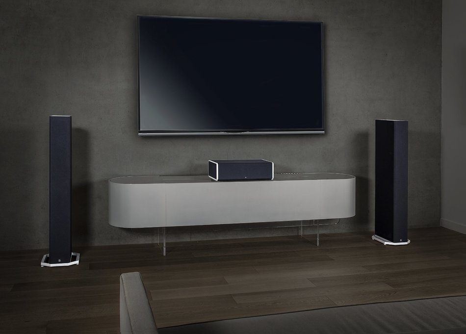 Definitive Technology BP9060 High Power Bipolar Tower Speaker with Integrated 10" Subwoofer - (Single Speaker) N4