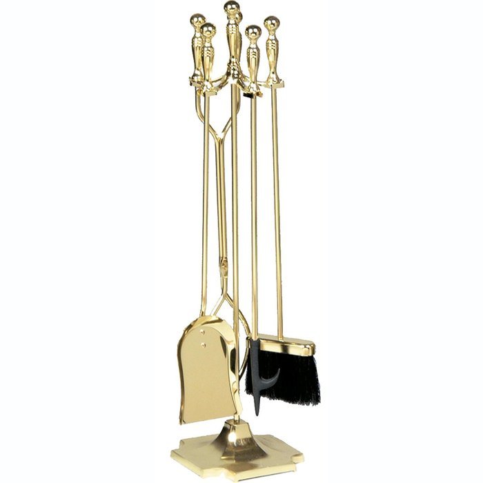 UniFlame Pawn Top Fireplace Tool Set N4