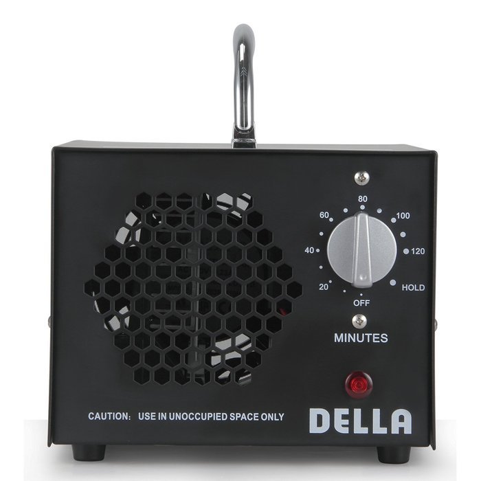 Della 5000mg Commercial Air Ozone Deodorizer Compact Remove Odor Airborne, Black N6
