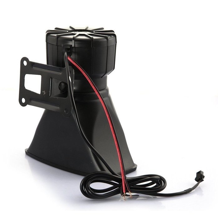 V-SEK Electronic Police Siren 5 Tone PA System 60W Emergency Sound Amplifier