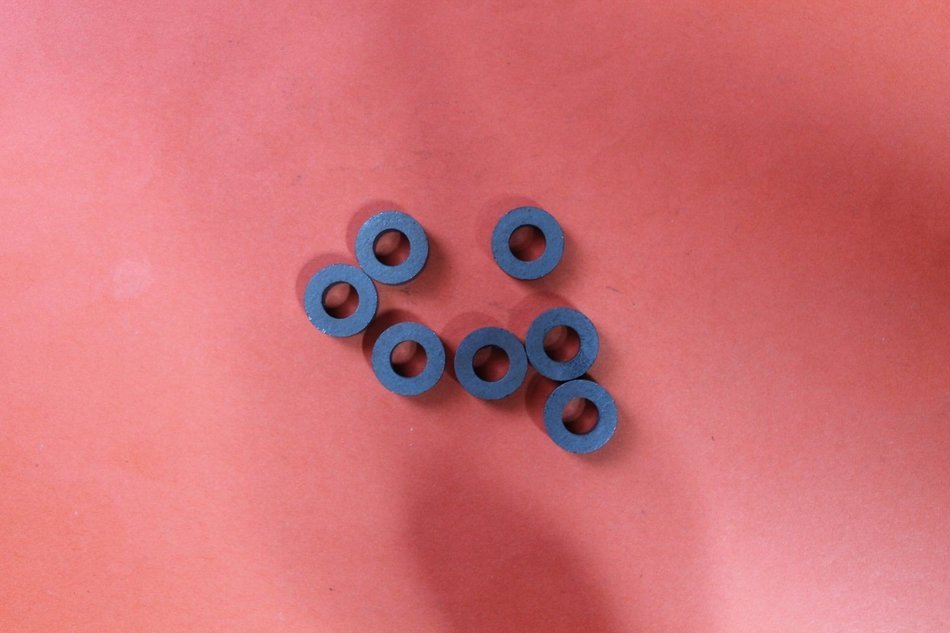 Ferrite ring K 12x6x4.5 mm USSR 25 pcs