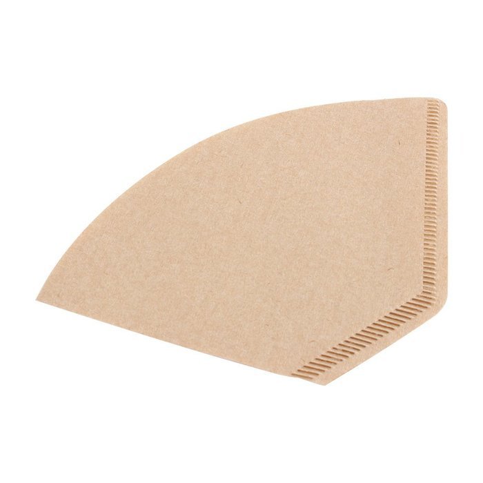 200Pcs Unbleached Coffee Filter Papers Cones Cups Brewer Espresso Strainer Dripper Natural Brown