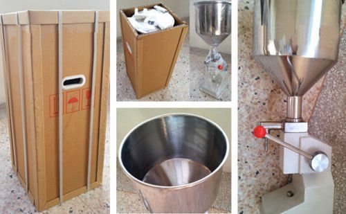 TOPCHANCES A03 Manual Filling Machine for Cream Shampoo Cosmetic Lube Fluid Food N2