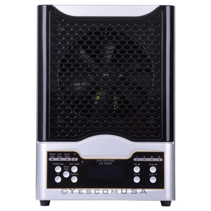 New Living 7-Stage Air Purifier Cleaner Hepa Ionic Ozone UV Generator LCD Remote N8