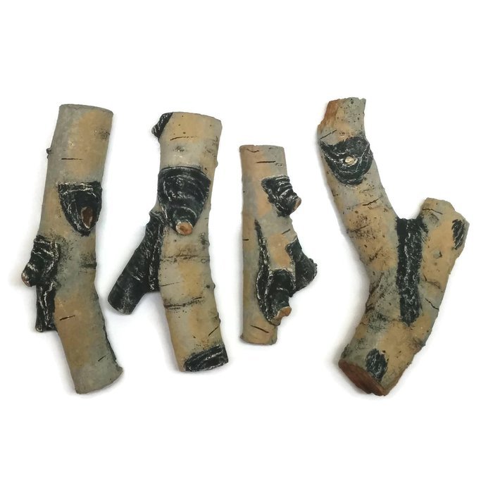 Midwest Hearth Gas Logs Deluxe Decorative Branch and Twig Set | Cast From Real Logs and Hand Painted in USA (Oak... N8