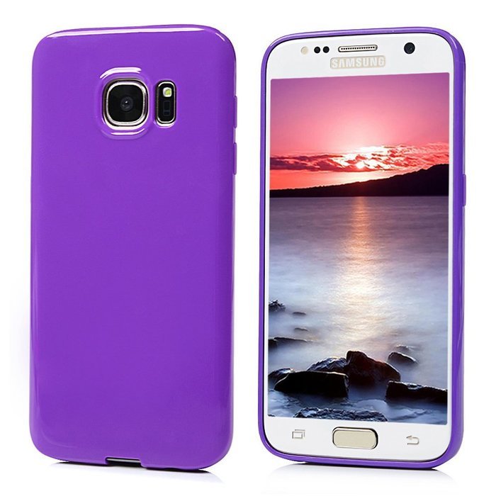 Badalink Galaxy S7 Case Candy Color Soft TPU Rubber Skin Bumper Case Shockproof Flexible Easy Grip Slip Rrsistant... N51