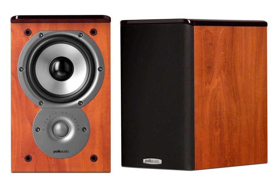 Polk Audio TSi100 Bookshelf Speakers (Pair, Cherry)