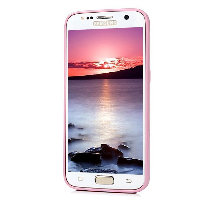 Badalink Galaxy S7 Case Candy Color Soft TPU Rubber Skin Bumper Case Shockproof Flexible Easy Grip Slip Rrsistant... N58