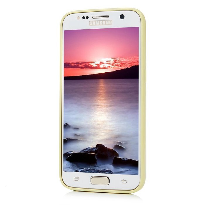 Badalink Galaxy S7 Case Candy Color Soft TPU Rubber Skin Bumper Case Shockproof Flexible Easy Grip Slip Rrsistant... N61