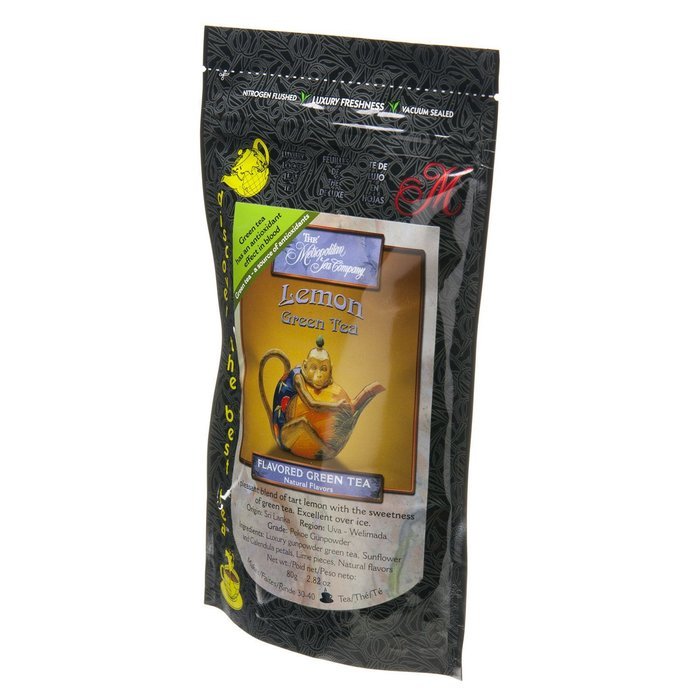 Metropolitan Tea Discovery Loose Tea Pack, Lemon Green Flavored Green, 80gm