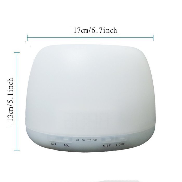 Digital Clock Essential Oil Diffuser,DELIWAY Ultrasonic Aroma Mist Humidifier, 4 Timer Settings,Waterless Auto...