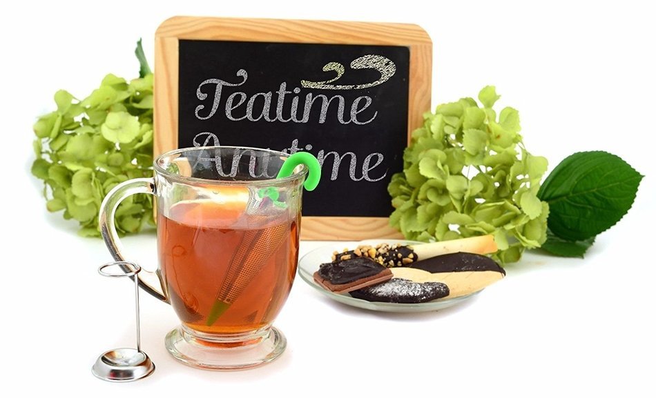 Norpro 5643 Umbrella Tea Infuser with Drip Catcher N2