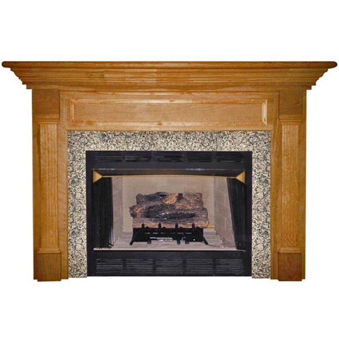 Agee Woodworks Harcourt Wood Fireplace Mantel Surround