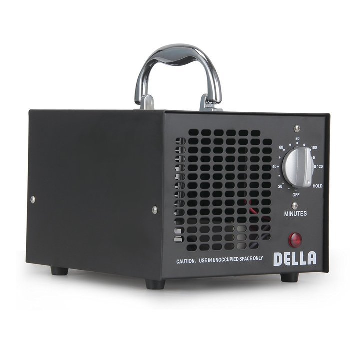 Della Commercial Style Air Ozone Generator 3,500mg Purifier Industrial O3 Deodorizer Sterilizer, Black