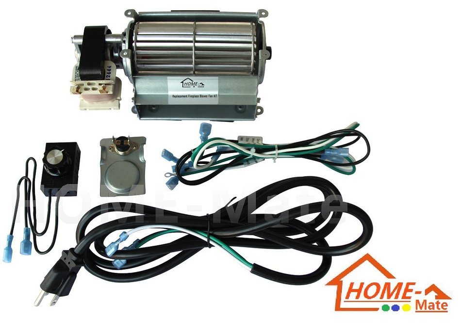 Hongso GFK21, FK21 Replacement Fireplace Blower Fan KIT for Heatilator, Majestic, Vermont Castings, Monessen,... N3
