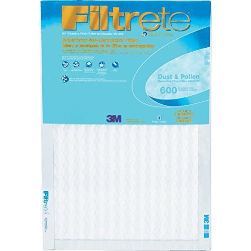 3M Filtrete 14x24x1 600 Dust and Pollen Air Filter