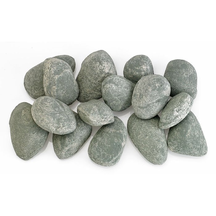 Midwest Hearth Fire Rocks | Decorative Stones for Outdoor Gas Fire Features or Indoor Gas Log Fireplaces | 15-... N9