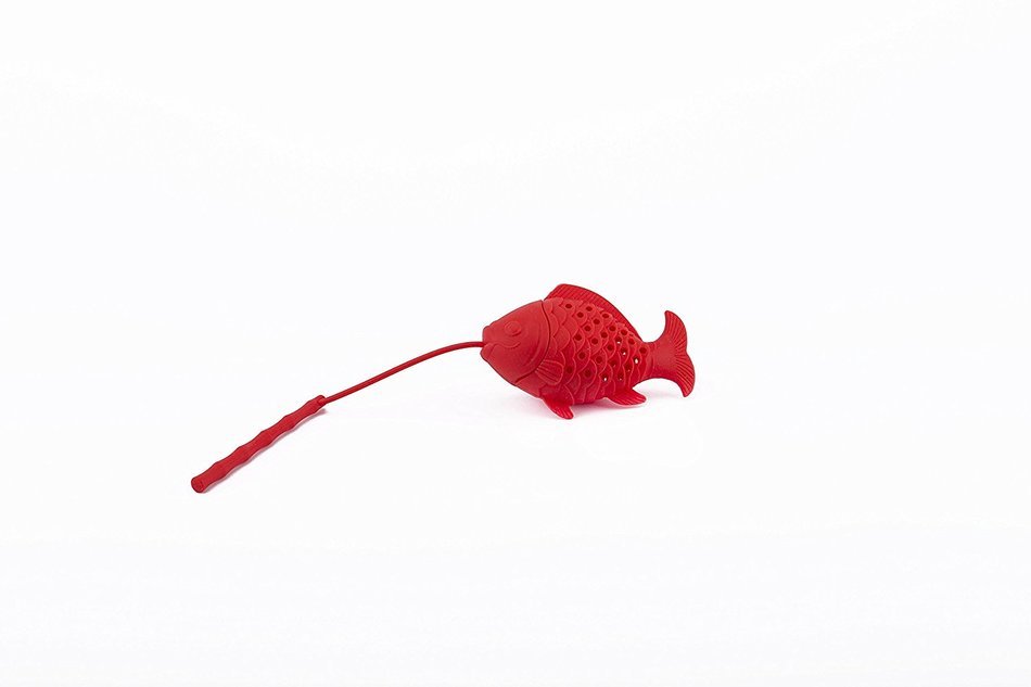 LIFE VIP 6 PCS Silicone Cut Fish Shape Tea Strainers