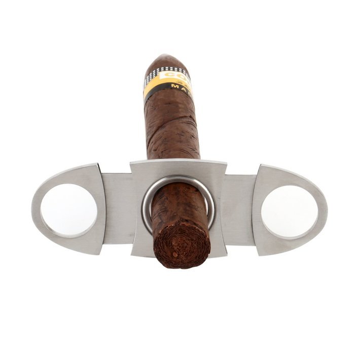 Scotte(TM) top grade cigar suit leather Cigar Cases with Cigar Cutter and 2 smoke tube N2