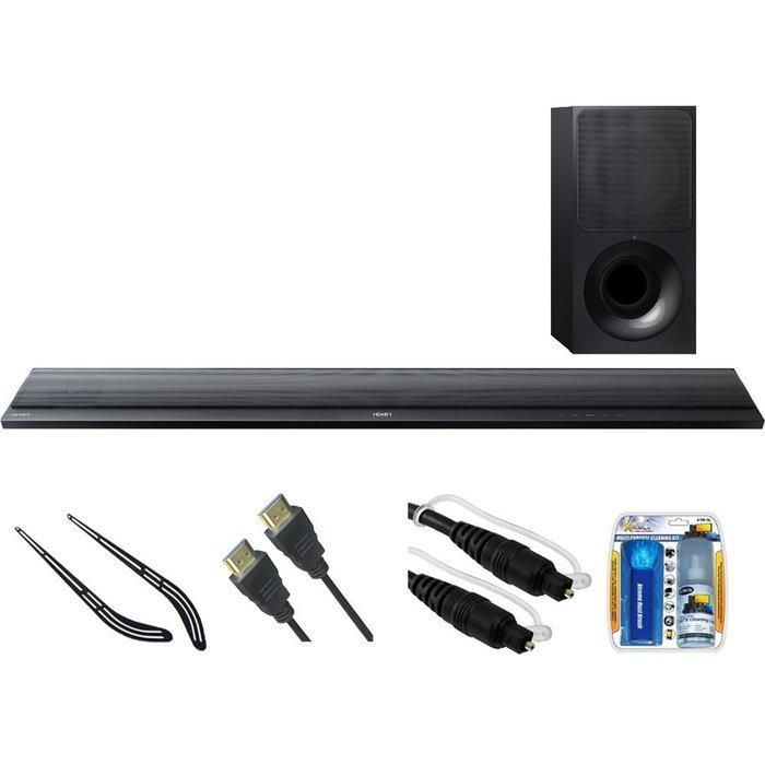 Sony Stylish 4K WiFi- 2.1Ch Sound Bar with Bluetooth and HDR Support (HT-CT790) with Soundbar Bracket, High-Speed...