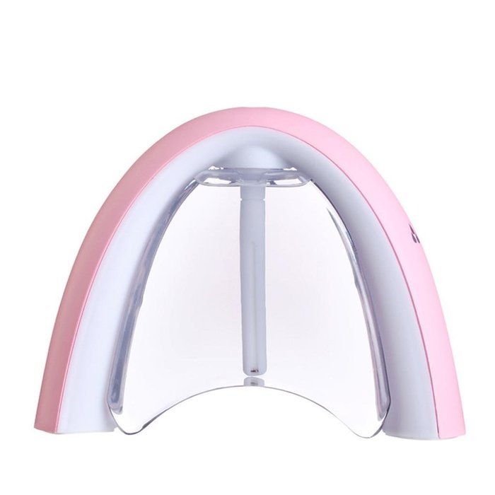 Dacawin Rainbow Message Board USB Air Humidifier Light Color Night (Black) N7