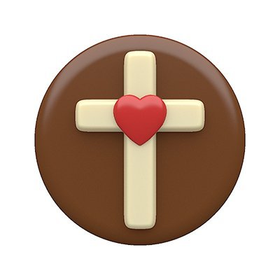 SpinningLeaf Heart Cross Sandwich Cookie Mold