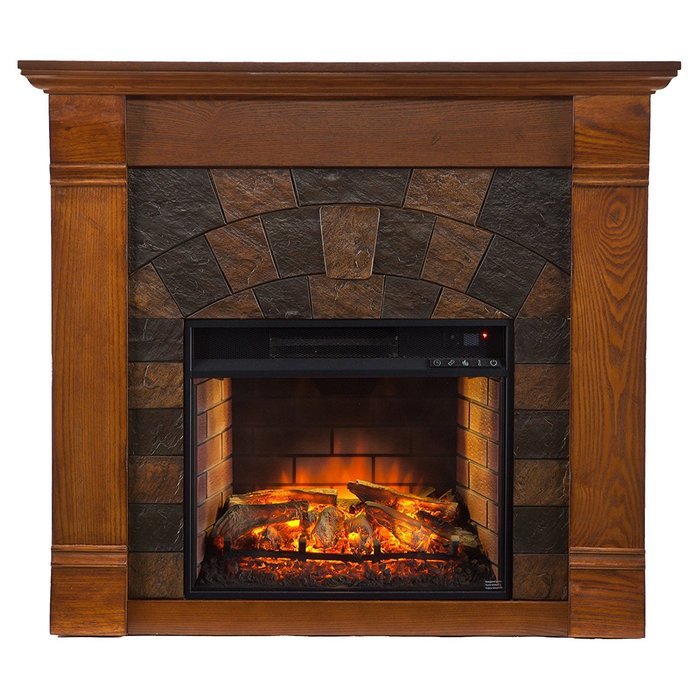 Southern Enterprises Elkmont Infrared Electric Fireplace N2