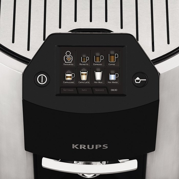 KRUPS EA9000 Barista Fully Automatic One Touch Cappuccino Machine with Automatic Rinsing and KRUPS Two-Step Milk...