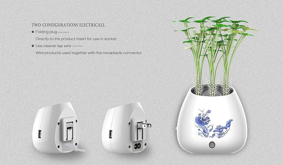 Hausbell C001 Car 7000000 Anion Air Purifier with 5V 2A Car-mounted Charger (Black) N11