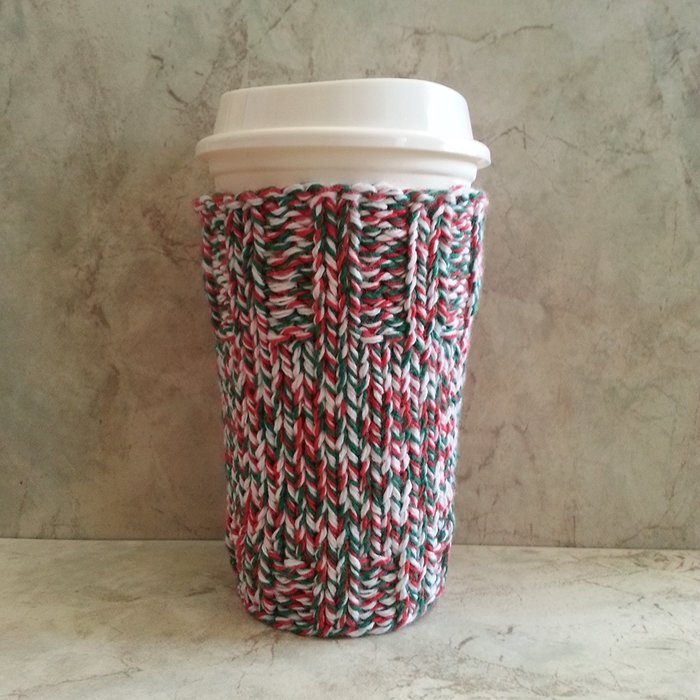 2 in 1 Coffee Cup Cozy Tweed