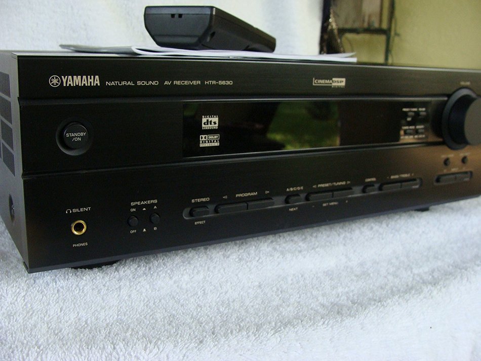 Yamaha HTR-5630 5.1 Digital Home Theater Receiver (Black) (Discontinued by Manufacturer)