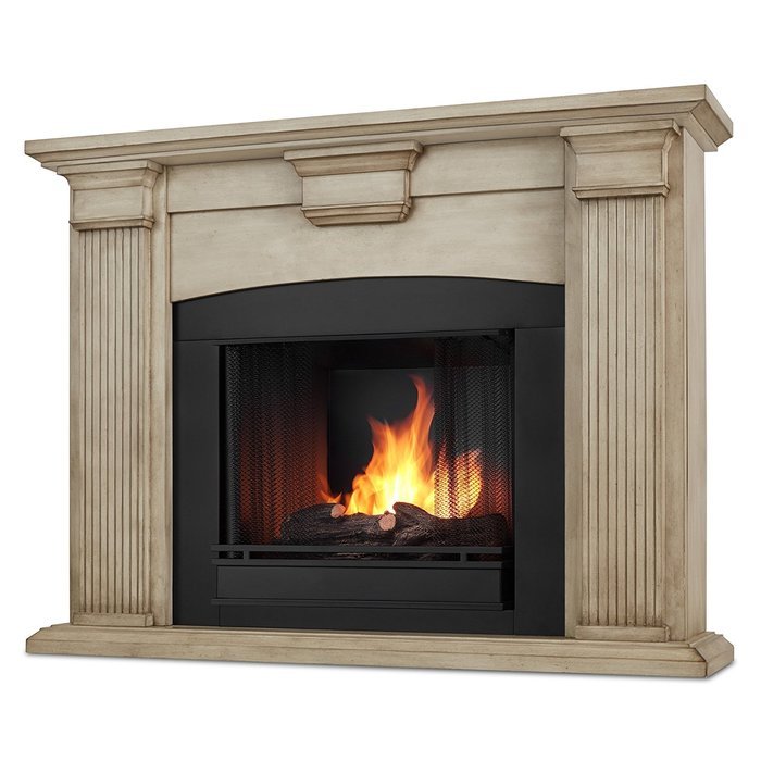 Real Flame Adelaide Ventless Gel Fireplace N4