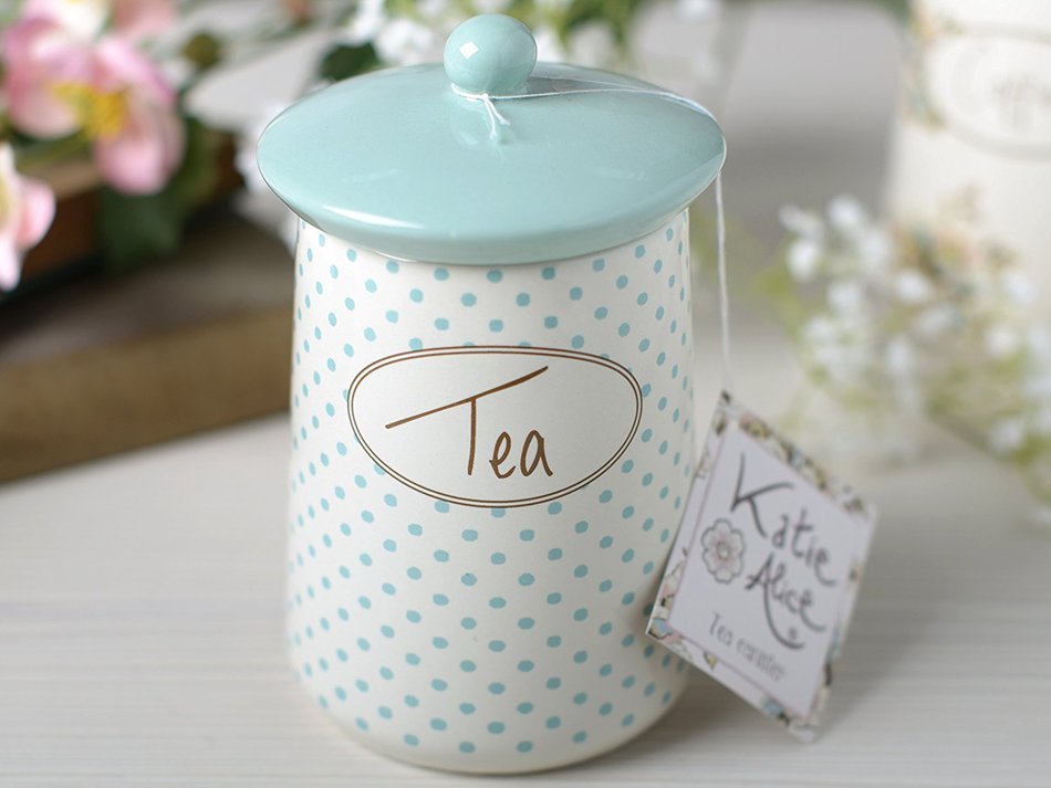 Creative Tops Large Katie Alice Ceramic Cottage Flower Tea Storage Jar